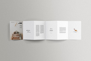 6 Fold Brochure Mockup, a Product Mockup by Graphic Pear
