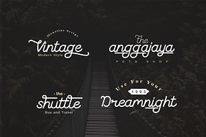 The Coventysh - Monoline Script Font