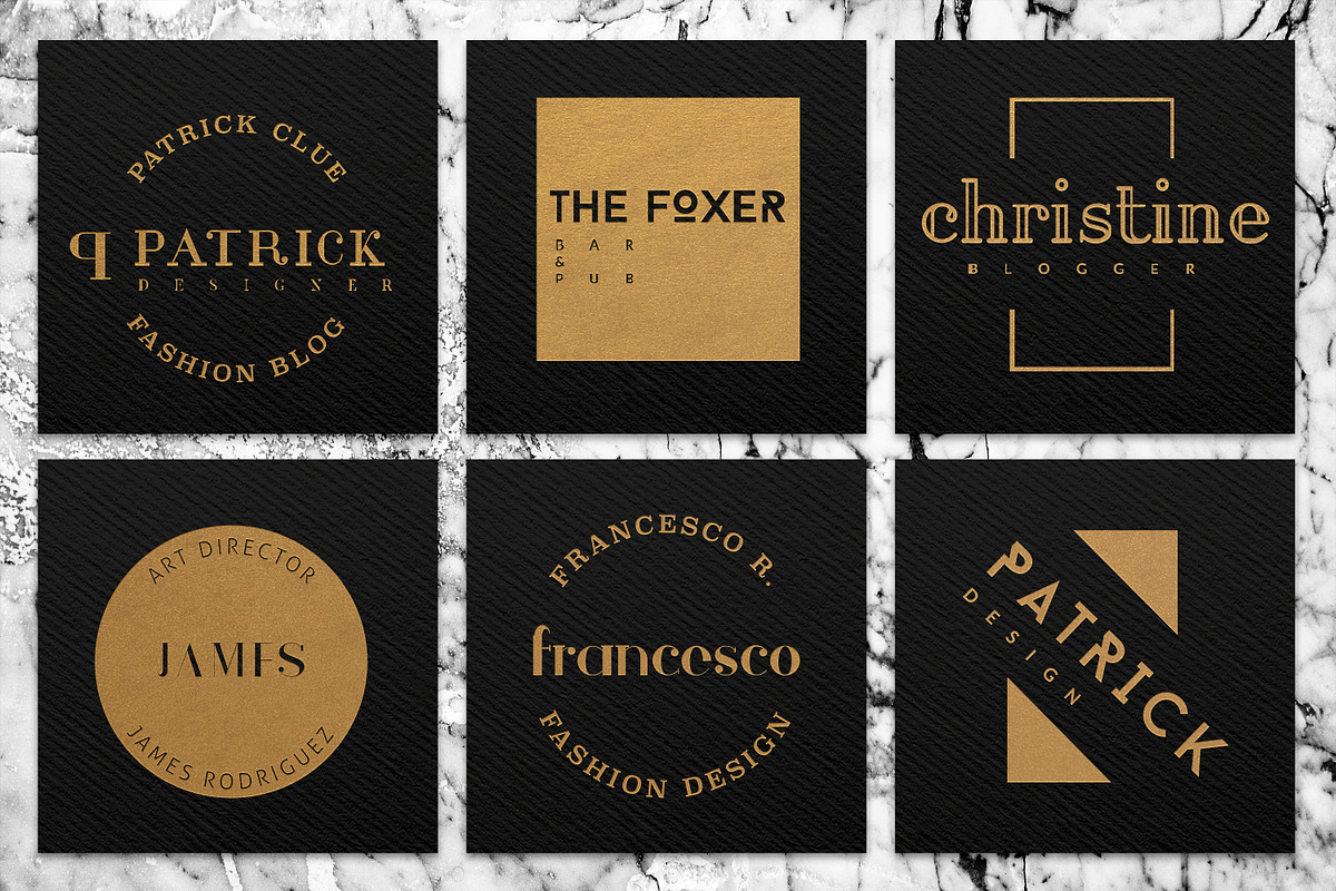 Elegant Logo Pack VOL 1, a Branding & Logo Template by GraphicDash (Photo 5 of 7)