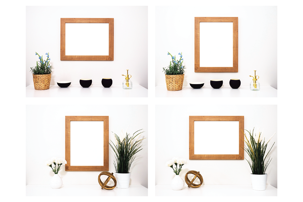 Frame Mockup Bundle - Monstera, a Household Mockup by Saguaro Digital (Photo 4 of 9)
