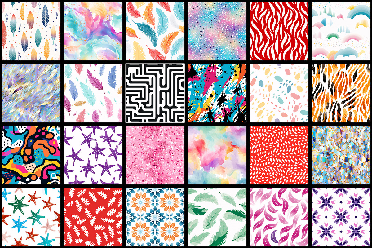 Abstract Seamless Pattern, a Pattern Graphic by Forhadx5 (Photo 10 of 21)