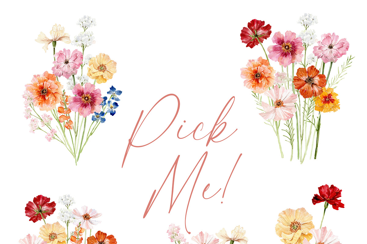 Watercolor ANEMONE Flower - Pick Me!, a Decorative Illustration by Beigetime (Photo 6 of 16)