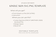 Kindle Paperwhite 5 Skin Template, a Graphic by STUDIO REFINERY (Thumbnail 2 of 5)