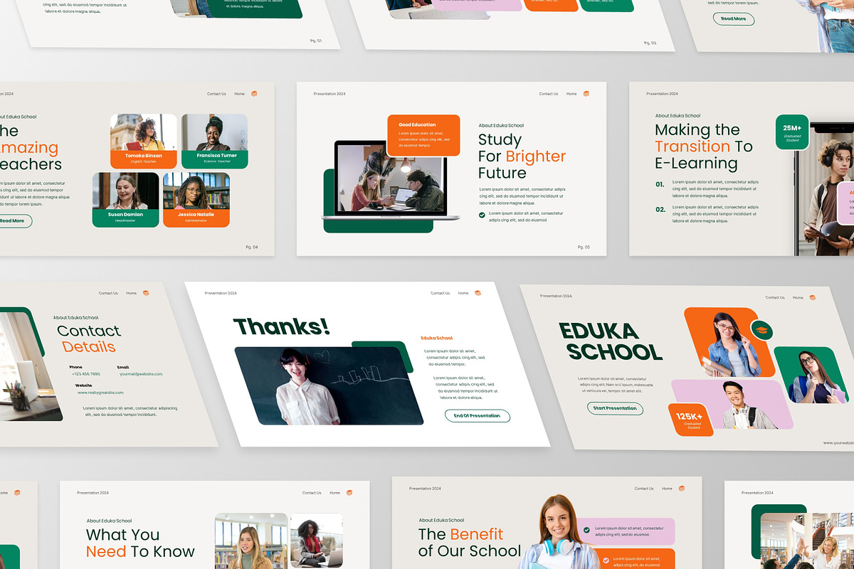 Eduka - College Keynote Template, a Presentation Template by GraphauseProject (Photo 4 of 6)