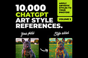 10,000 Art Styles For ChatGPT-Vol 3, a Decorative Illustration by Sevenstyles (Thumbnail 1 of 6)