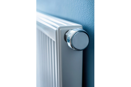 new radiator close up on a wall with, a Technology Photo by Lermont51