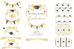 GraduationParty DIY Watercolor