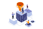 Isometric 3D Illustrations, a Finance Illustration by alexdndz (Thumbnail 4 of 26)