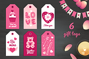 Valentine Elements, a Pattern Graphic by miumiu (Thumbnail 2 of 5)