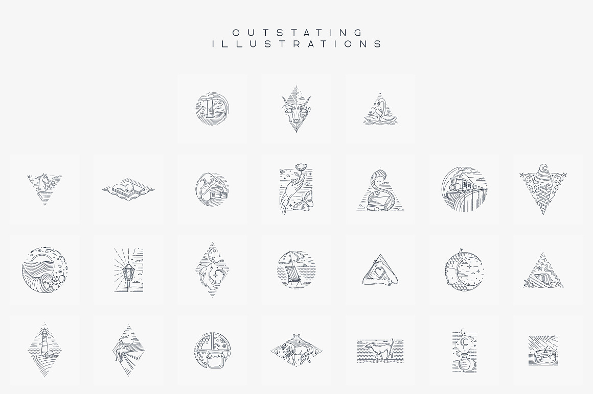 Kavo Font Bundle 17in1 + 24 logos, a Serif Font by VP Fonts (Photo 22 of 23)