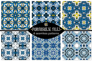 Set 114 - 6 Seamless Patterns