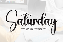 Saturday | Script Font
