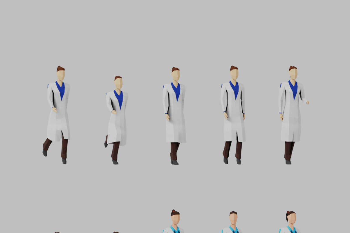 Scientist Women, a Characters & Person 3D Model by Studio Ochi (Photo 3 of 10)