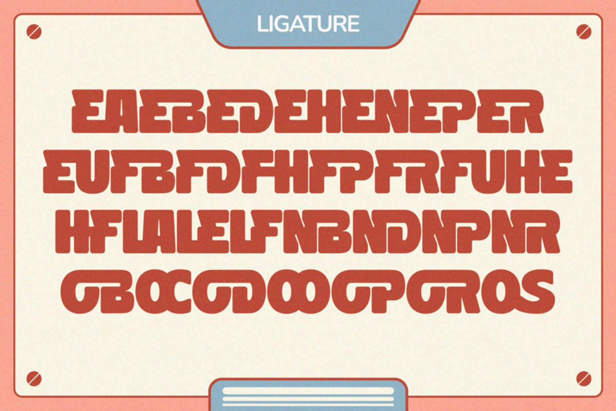 Retro Depa - Branding Food Logo Font, a Sans Serif Font by Nirmana Visual (Photo 10 of 14)
