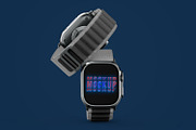 Apple Watch Ultra Mockup, a Wearable Device Mockup by pixelmock (Thumbnail 13 of 17)