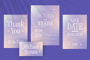 Elegant Wedding Invitation Set, an Invitation Template by Aiyari Graphic (Thumbnail 2 of 3)