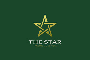 Star Shape Gold Luxury Logo Branding, a Branding & Logo Template by Signatoro