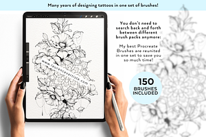 Ultimate Tattoo Procreate Brushes