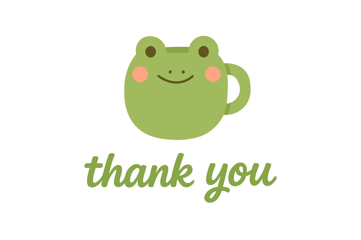 Cute Mug Set, an Object Illustration by ananastya (Photo 3 of 3)