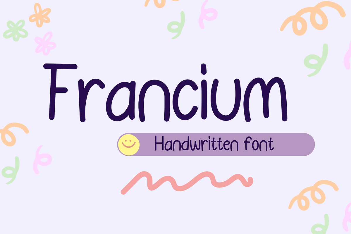 Francium, a Handwritten Font by Sirinart (Photo 1 of 5)