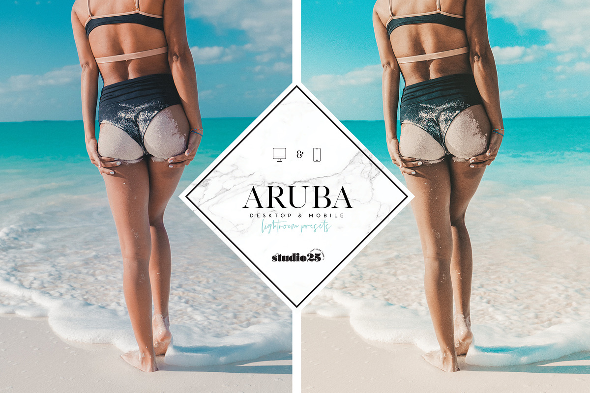 2 beach lightroom presets, a Plug-in Add-On by studio25 (Photo 3 of 7)