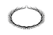Nature Wreath Frame Vector Bundle, an Illustration by jahid234 (Thumbnail 6 of 51)