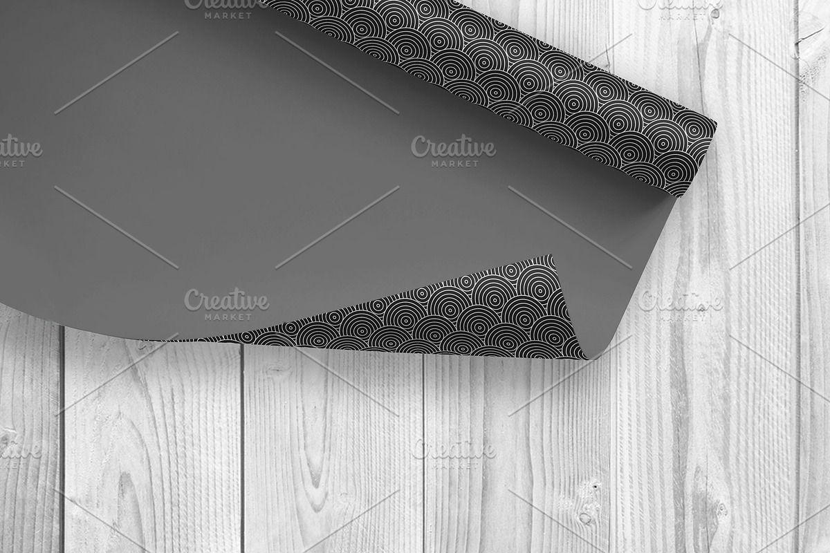 B&W seamless geometric patterns, a Pattern Graphic by ExpressShop (Photo 3 of 6)