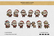 Cute Hand-Drawn Santa Claus Vector, an Illustration by MEANDSTUDIO (Thumbnail 1 of 8)