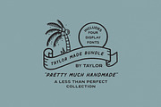 Taylor Made Font Bundle, a Font by Taylor Penton (Thumbnail 1 of 6)