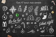 Chalk Christmas, an Illustration by Nina's Illustration Shop (Thumbnail 3 of 8)