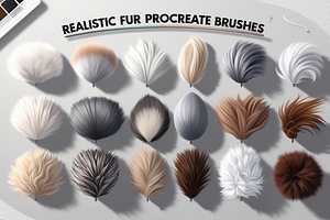 18 Realistic FUR Procreate Brushes