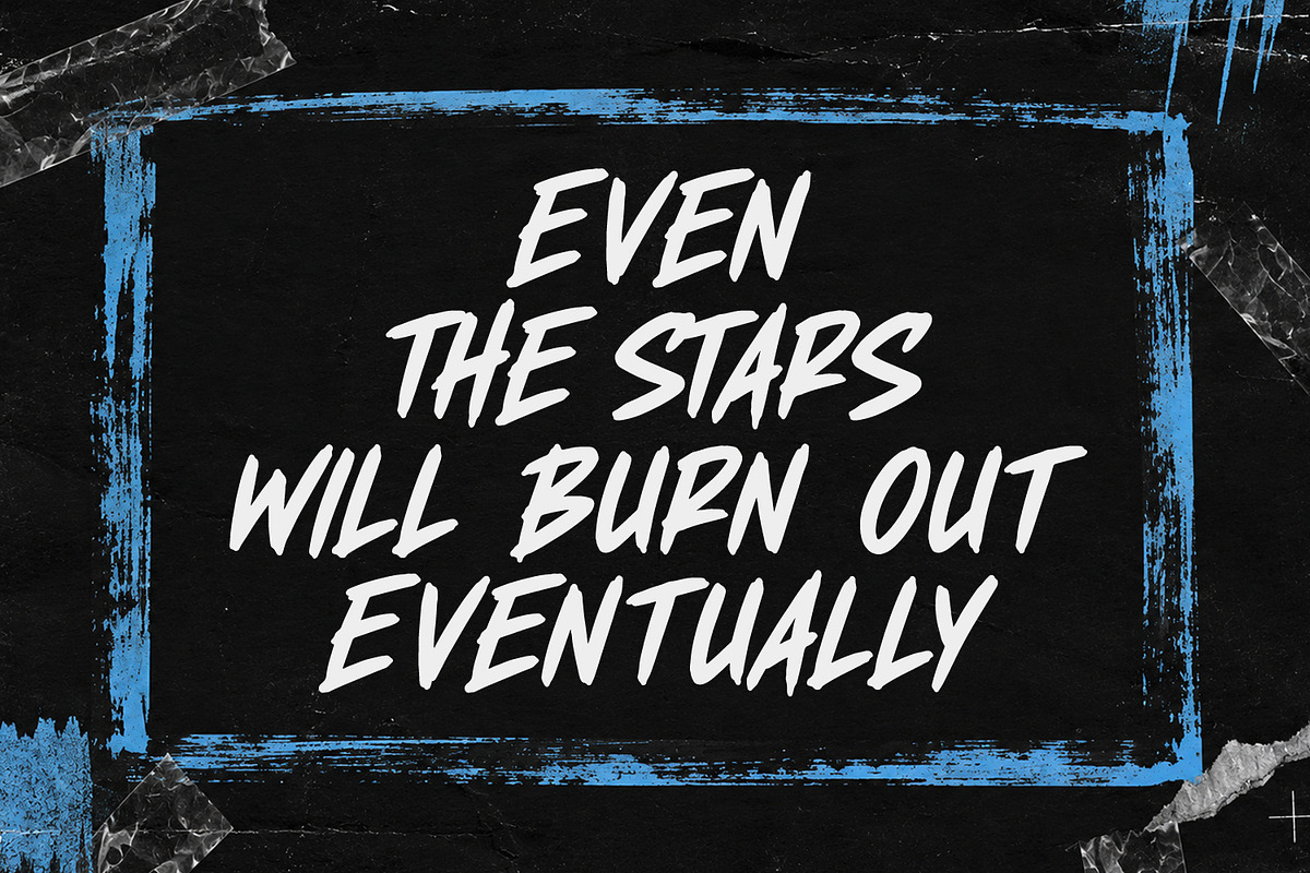 Grestanic Brush Marker Display Font, a Handwritten Font by Maulana Creative (Photo 4 of 7)