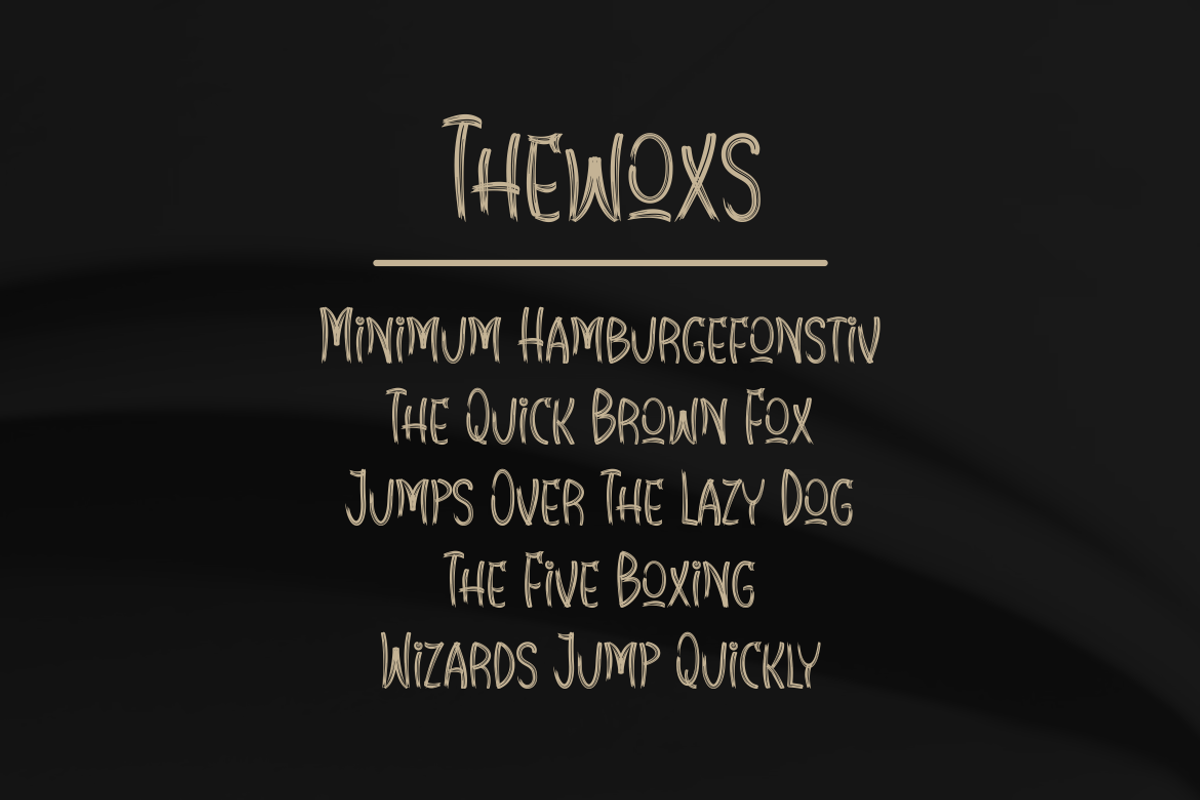 Thewoxs Font, a Handwritten Font by albert_kalingga (Photo 2 of 5)