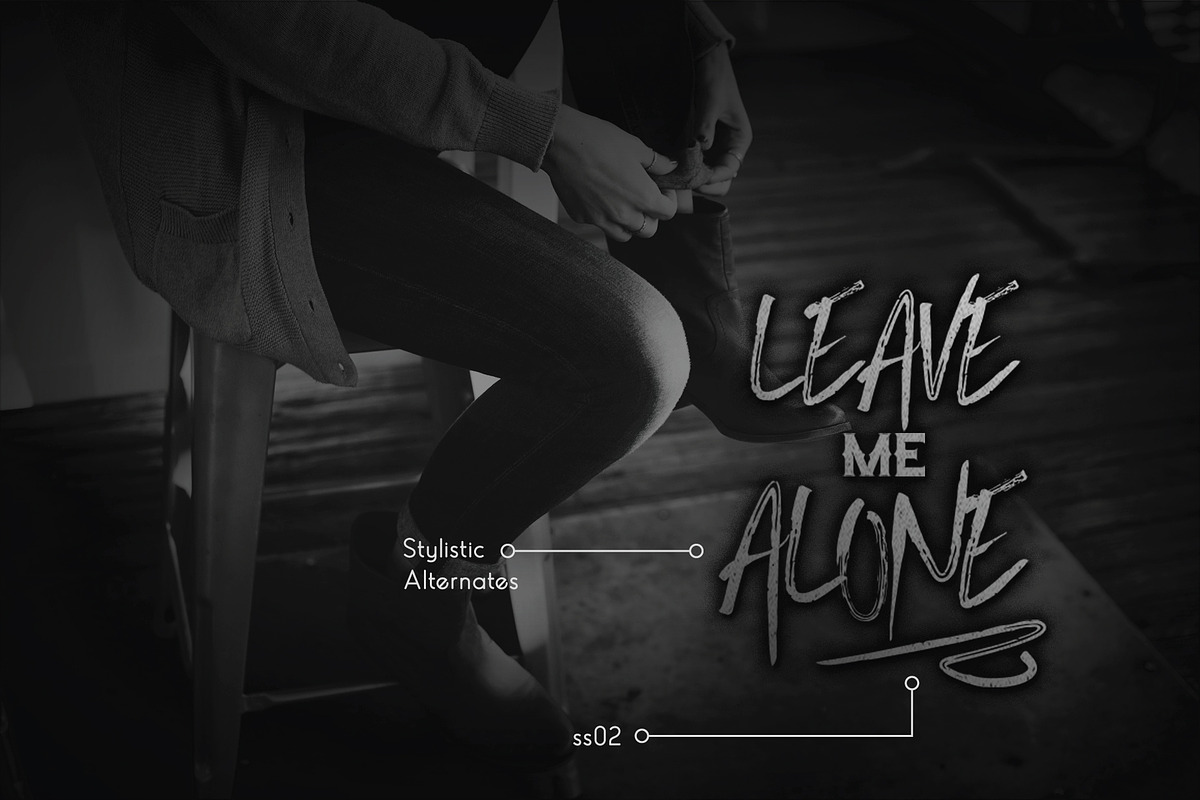 Blombanc Font preview 2