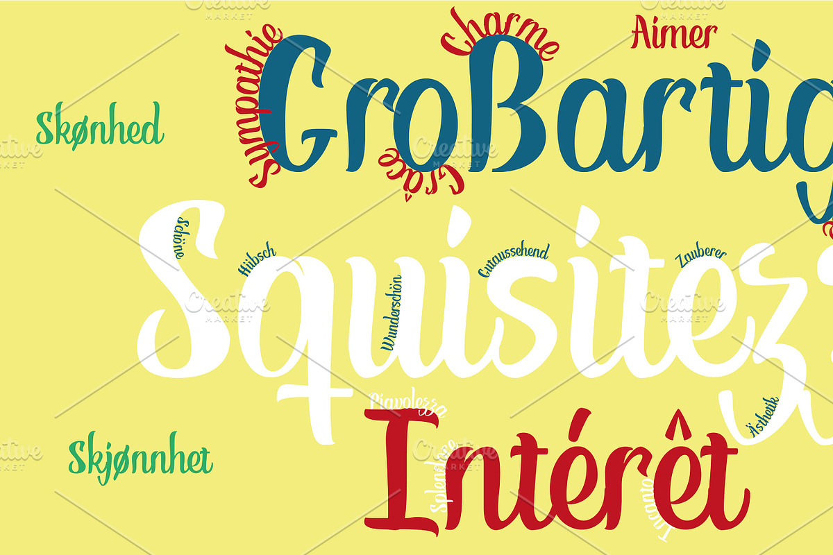 Beaty Script - Font preview 5
