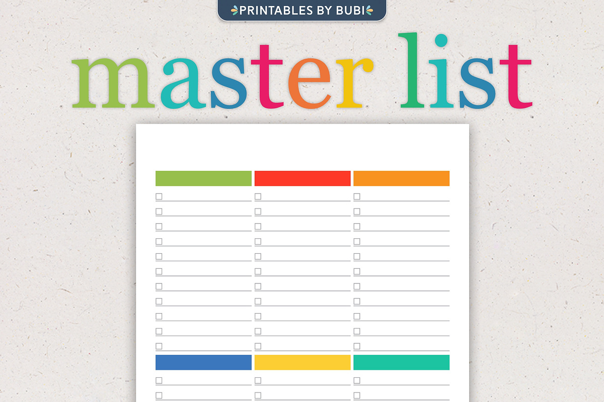 To-Do List Checklist Template, a Stationery Template by Printables by Bubi (Photo 5 of 10)