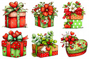 Valentine Gift Box Clipart, an Illustration by Daily.Designs (Thumbnail 7 of 8)