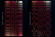 Cyberpunk Retro Layered Text Effects, a Brushes & More by veila.me (Thumbnail 2 of 9)