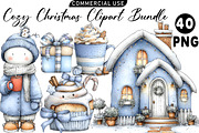 Cozy Christmas Clipart Bundle, an Illustration by Daily.Designs (Thumbnail 1 of 5)