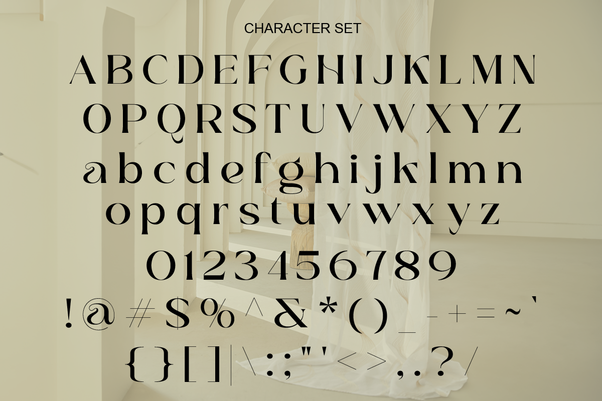 Quited Happines - Variable Elegant, a Serif Font by RagamKata (Photo 9 of 10)