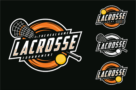 Lacrosse tournament sport logo, a Branding & Logo Template by jundio studio