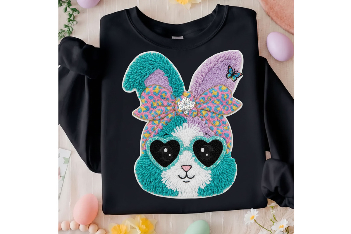 Latch Hook Easter Bunny Png Yarn, an Illustration by Designking (Photo 5 of 6)