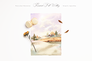 Romantic Fall Wedding Illustrations, an Illustration by Aquarellina (Thumbnail 11 of 17)
