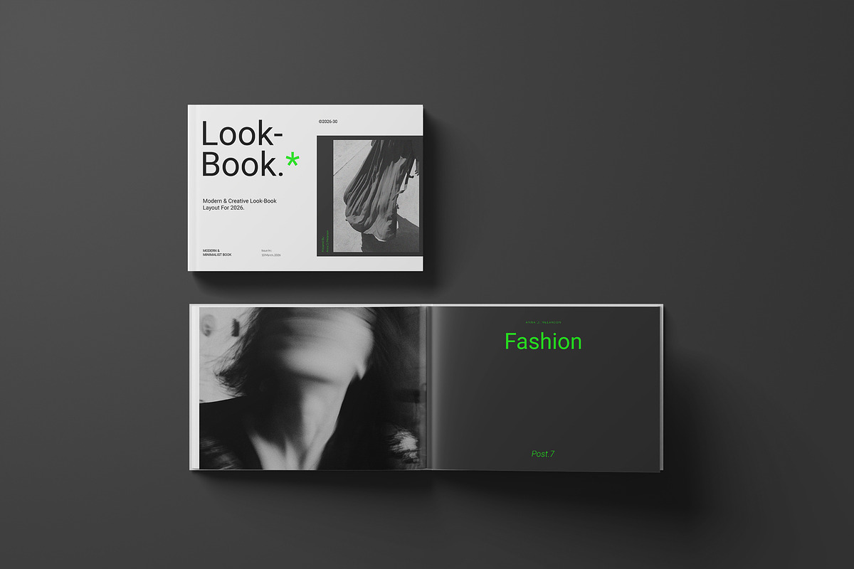 Lookbook Template Landscape preview 6