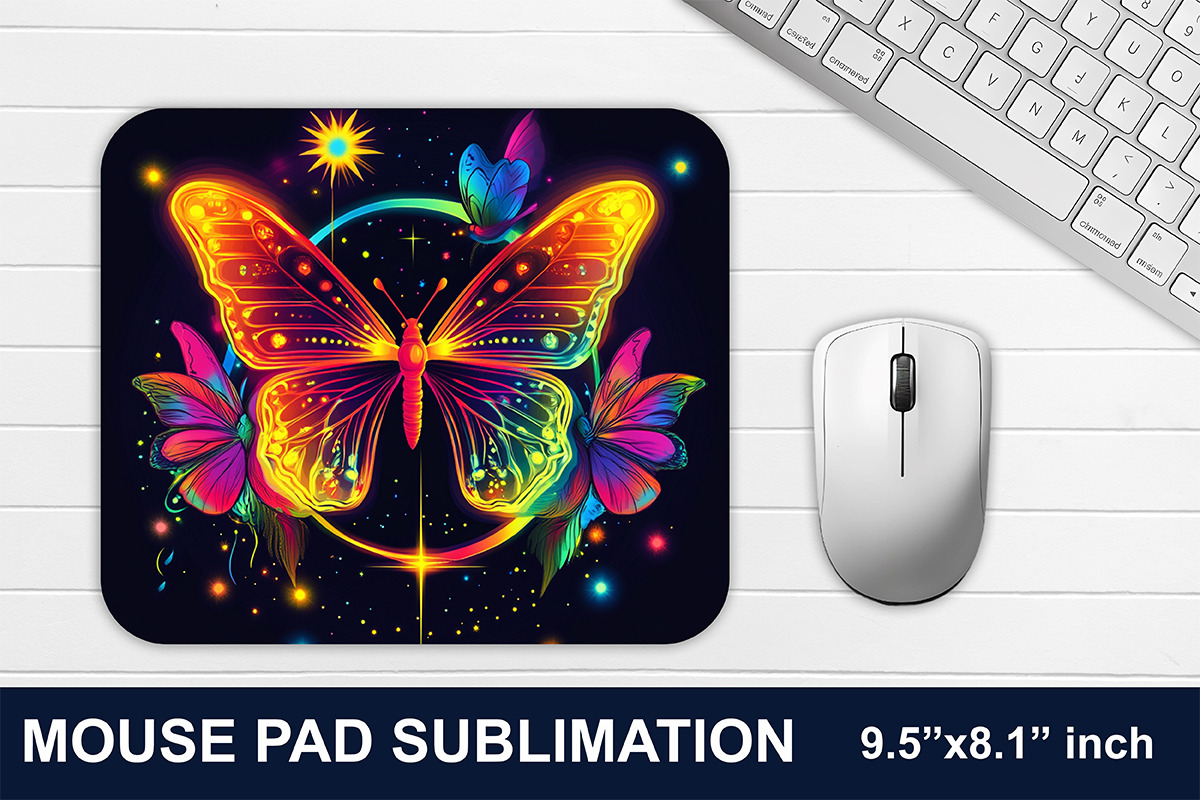 Butterfly Mouse Pad Bundle, a Graphic by crative8112 (Photo 7 of 9)