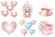 Light Pink Valentine PNG Clipart, an Illustration by KennedyStudio (Thumbnail 3 of 5)