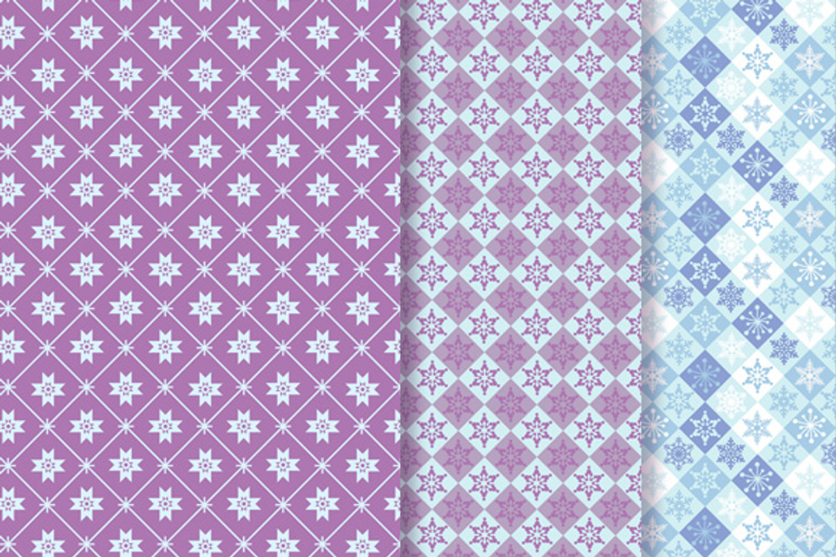 Winter papers pack, a Pattern Graphic by CLIPART GARDEN (Photo 4 of 5)