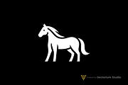 Modern Horse Silhouette Logo, a Branding & Logo Template by Vectorium Studio (Thumbnail 2 of 3)