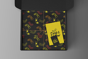 Wrapping tissue in Gift Box