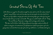 Classic Stories Script + Doodles, a Handwritten Font by iStar Design (Thumbnail 5 of 12)